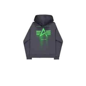 Alpha Industrie Spray Print Hoodie Hoodies 266336-