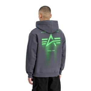 Alpha Industrie Spray Print Hoodie Hoodies 266336-