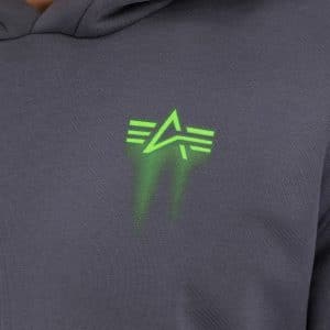 Alpha Industrie Spray Print Hoodie Hoodies 266336-