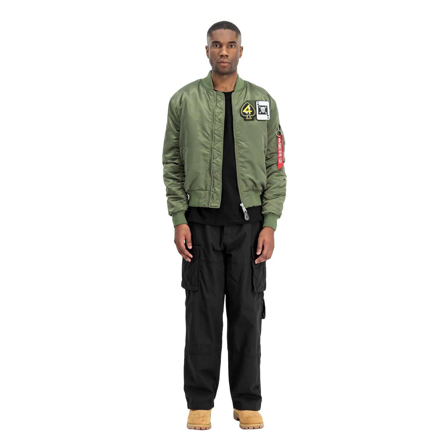 Alpha Industries MA-1 Black Devils 268158-01 - obrazek 3