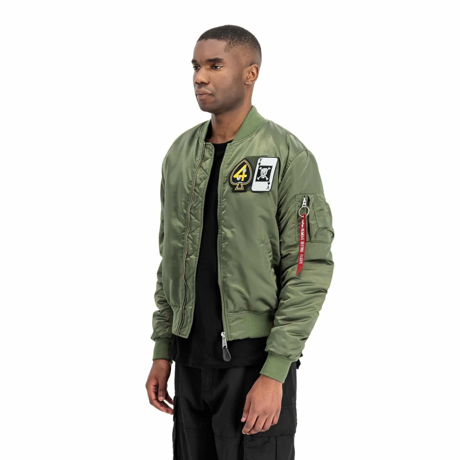Alpha Industries MA-1 Black Devils 268158-01 - obrazek 4