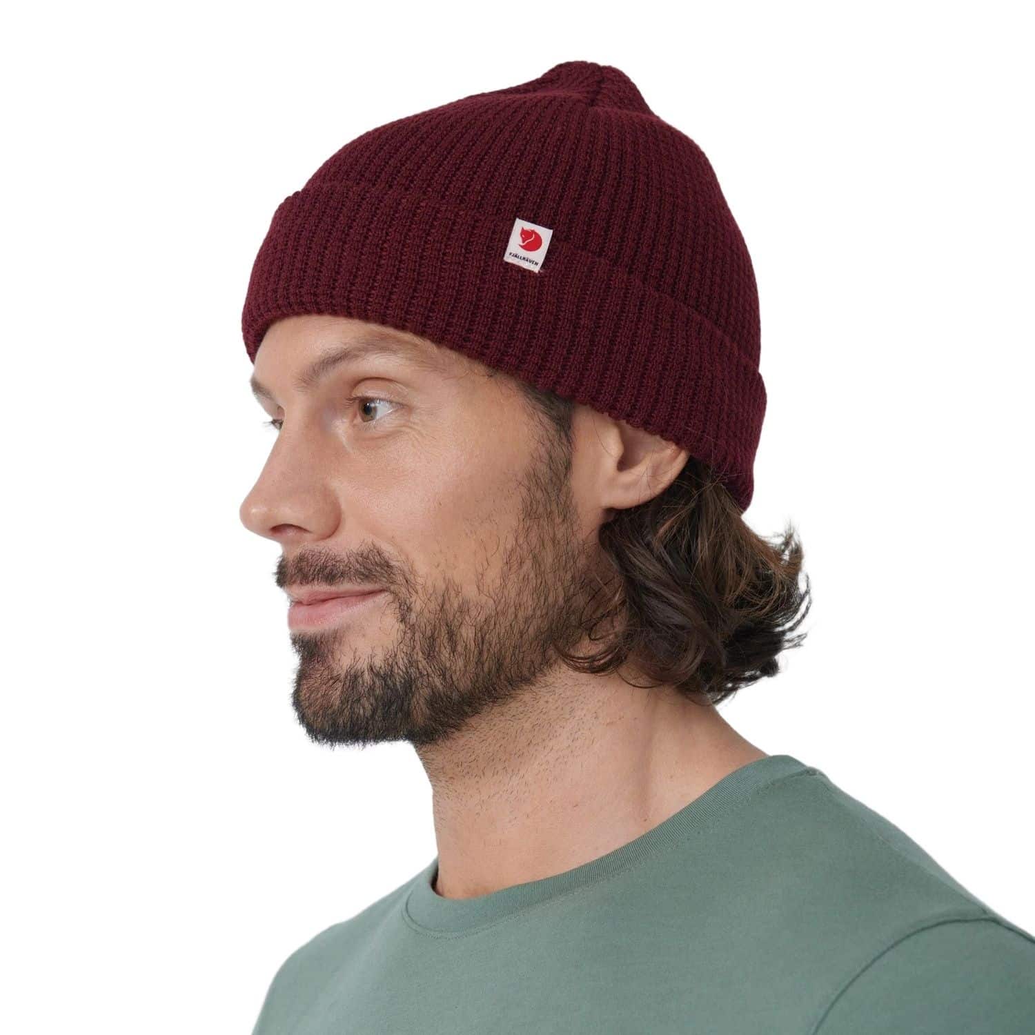 Fjallraven Tab Hat Dark Garnet - obrazek 2