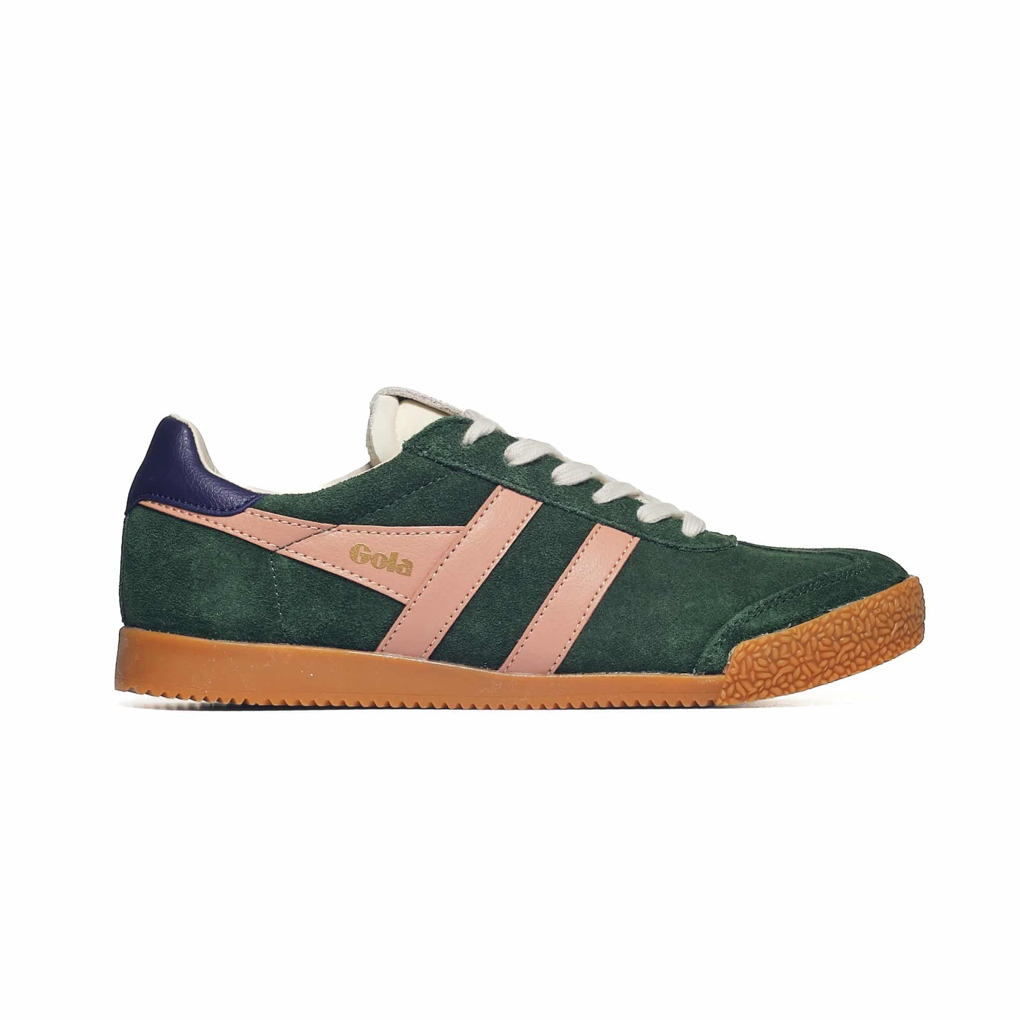 Gola Womens Elan Trainer Evergreen/Terracotta