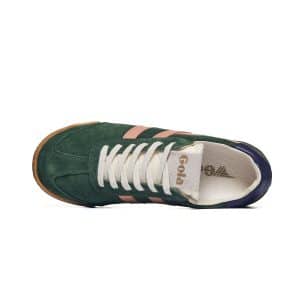 Gola Womens Elan Trainer Evergreen/Terracotta