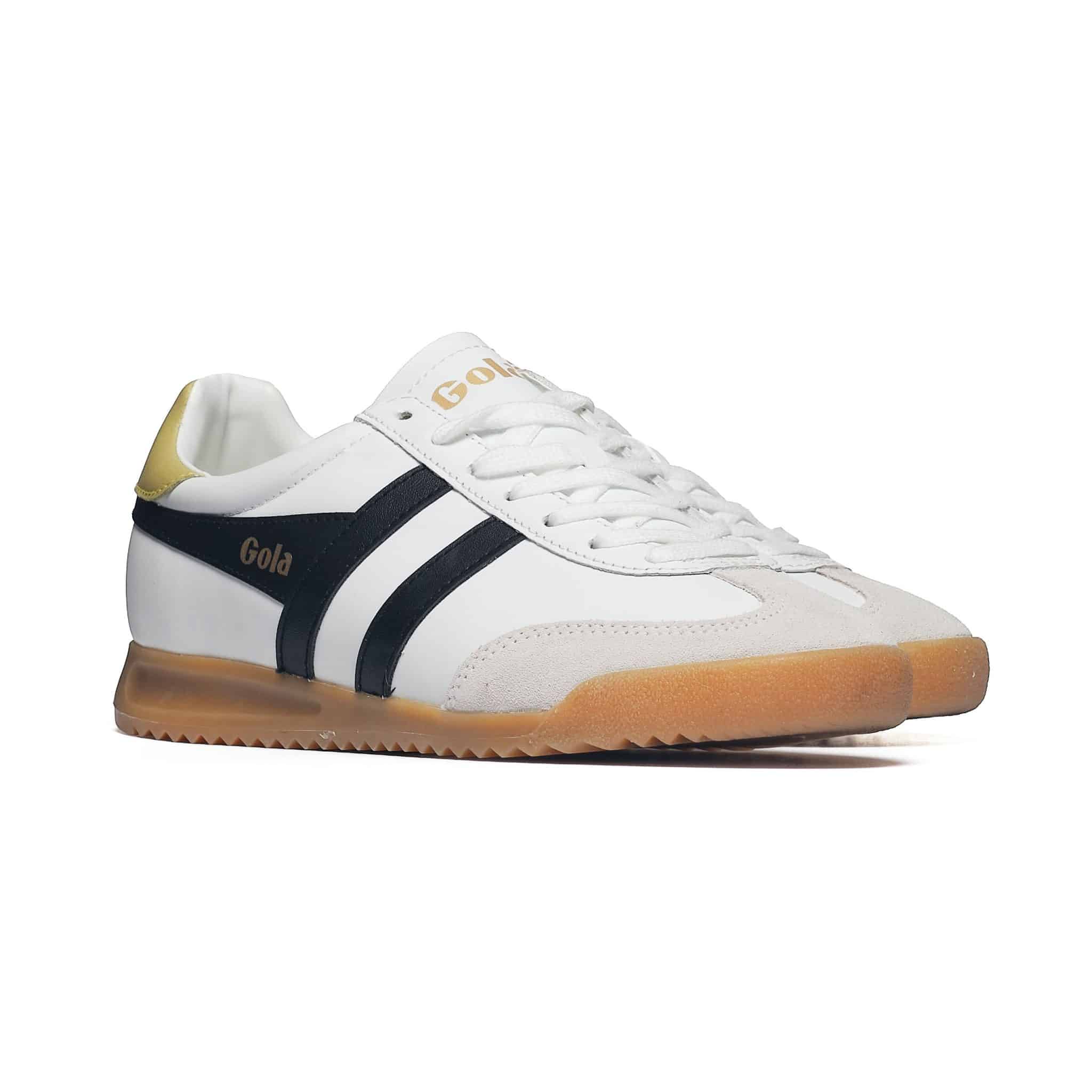 Gola Women's Torpedo Leather Trainer CLB622WB - obrazek 2