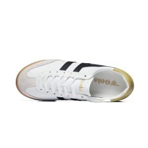 Gola Women's Torpedo Leather Trainer CLB622WB