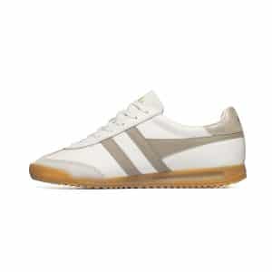 Gola Women's Torpedo Leather Trainer Off Whit