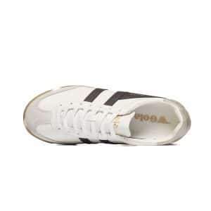 Gola Women's Torpedo Leather Trainer Off Whit