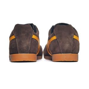 Gola Men's Harrier Trainer Coffee/Sun/Navy