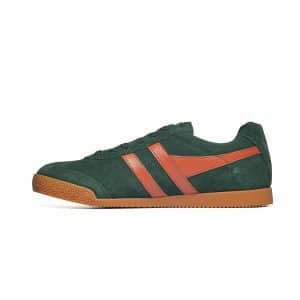 Gola Men's Harrier Trainer Evergreen/Moody Or
