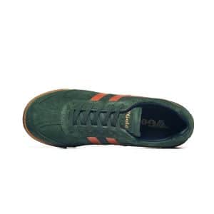 Gola Men's Harrier Trainer Evergreen/Moody Or