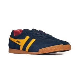 Gola Men's Harrier Trainer Navy/Sun/Red