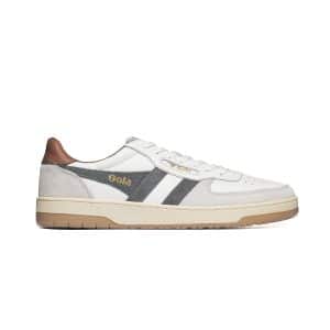 Gola Men's Hawk Trainer White/Conifer/Umber 4
