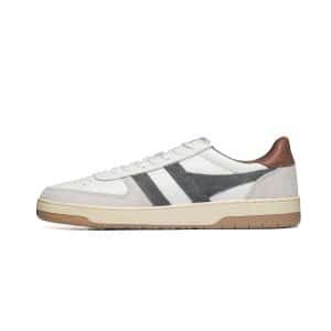 Gola Men's Hawk Trainer White/Conifer/Umber 4