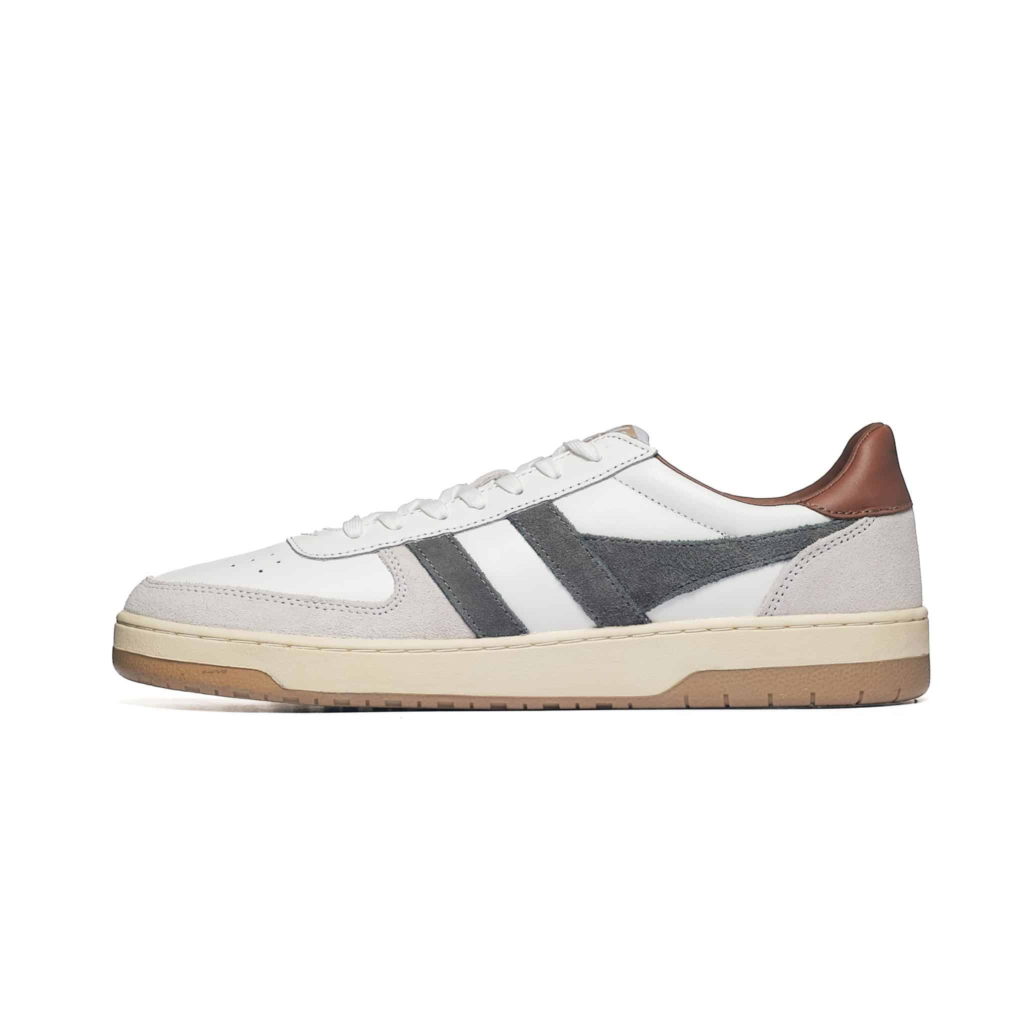 Gola Men's Hawk Trainer White/Conifer/Umber 4 - obrazek 3