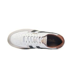 Gola Men's Hawk Trainer White/Conifer/Umber 4