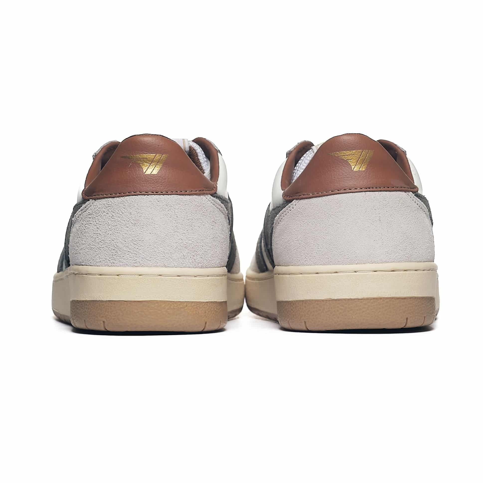 Gola Men's Hawk Trainer White/Conifer/Umber 4 - obrazek 6