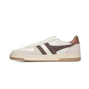Gola Men's Hawk Trainer Off White/Otter/Umber