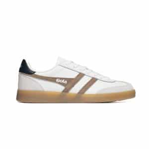 Gola Men's Viper Leather Trainer White/Tobacc