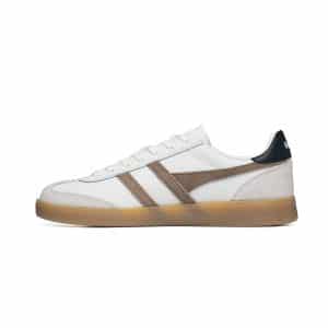 Gola Men's Viper Leather Trainer White/Tobacc