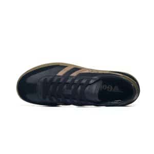 Gola Men's Viper Leather Trainer Black/Tobacc