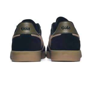 Gola Men's Viper Leather Trainer Black/Tobacc