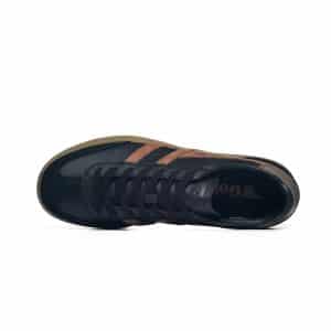 Gola Men's Viper Leather Trainer Black/Umber/