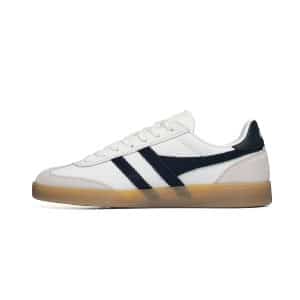 Gola Men's Viper Leather Trainer White/Black/