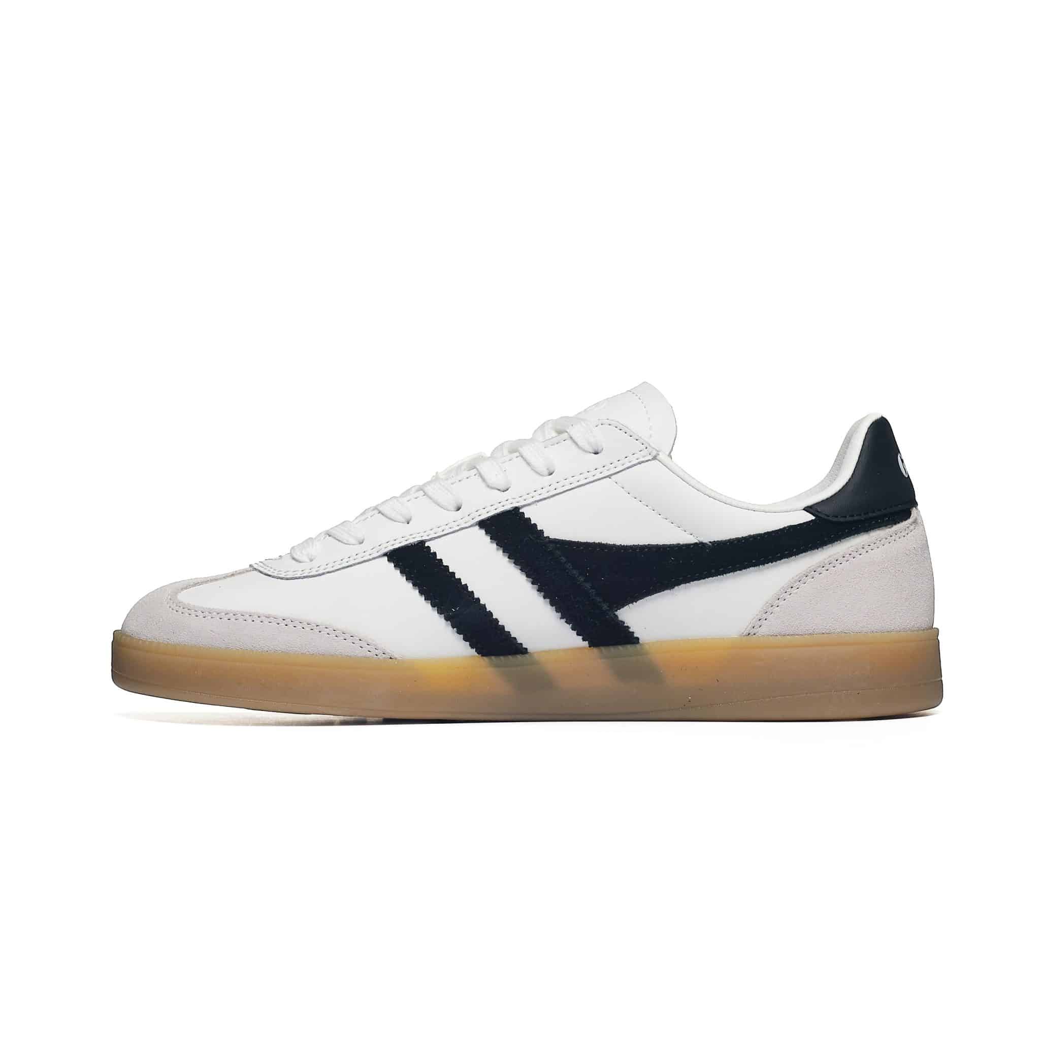Gola Men's Viper Leather Trainer White/Black/ - obrazek 3