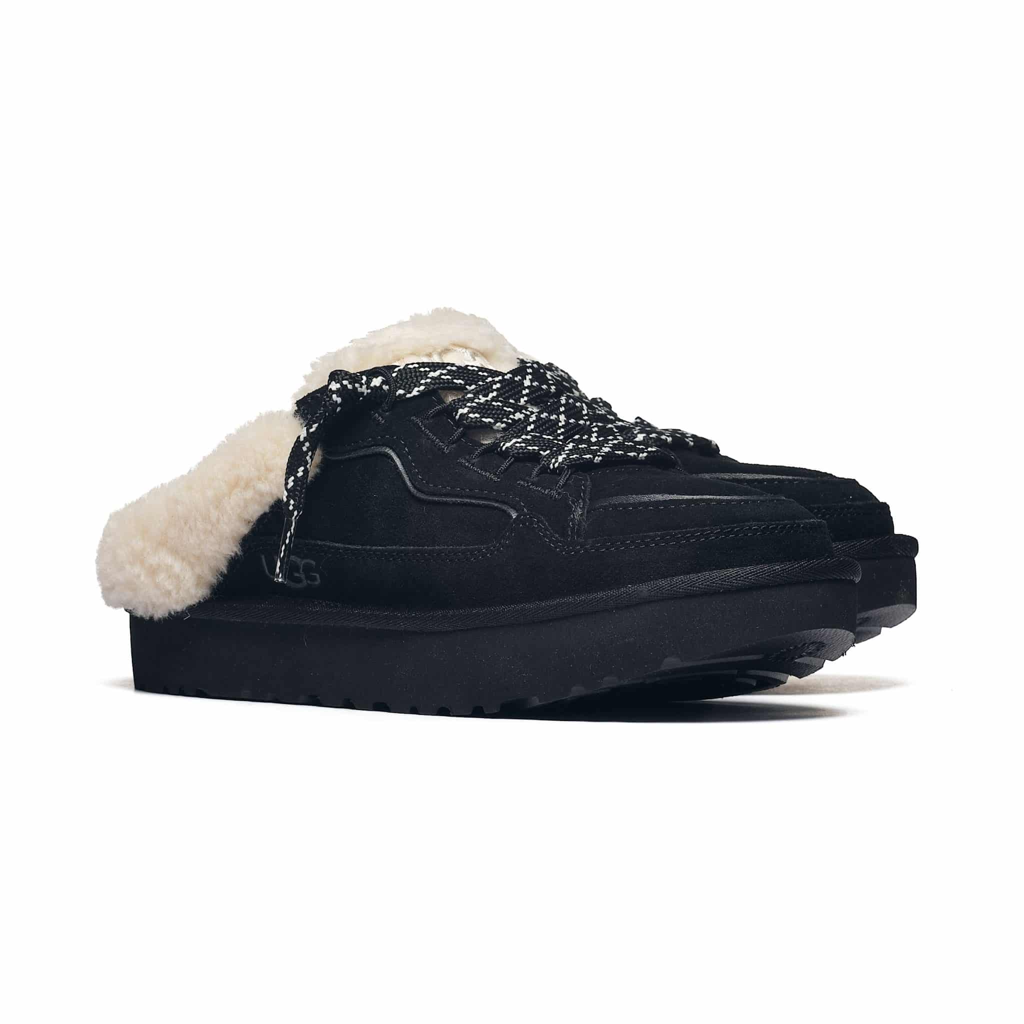 UGG W LOWMEL MULE BLACK 1180313-BLK - obrazek 2