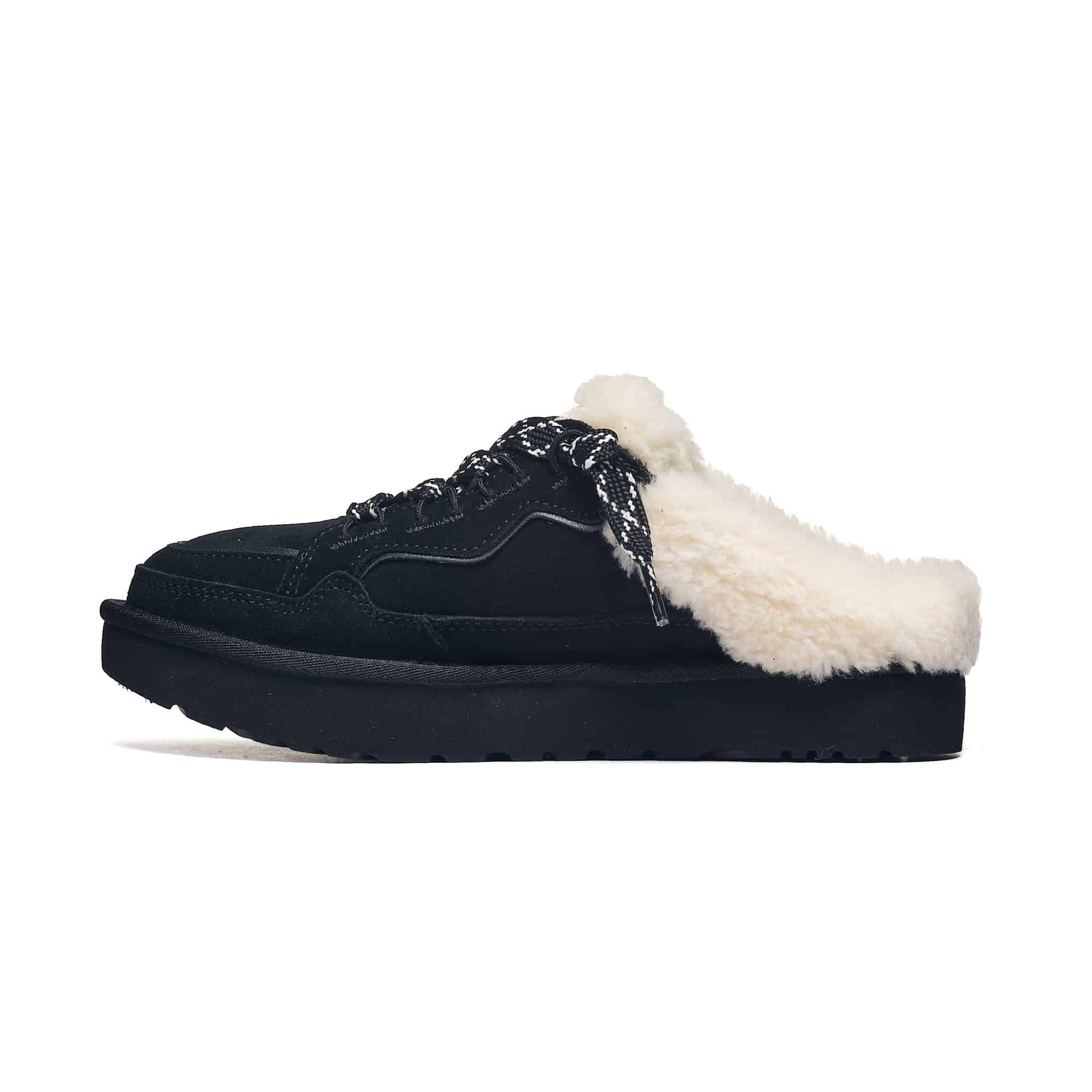 UGG W LOWMEL MULE BLACK 1180313-BLK - obrazek 3