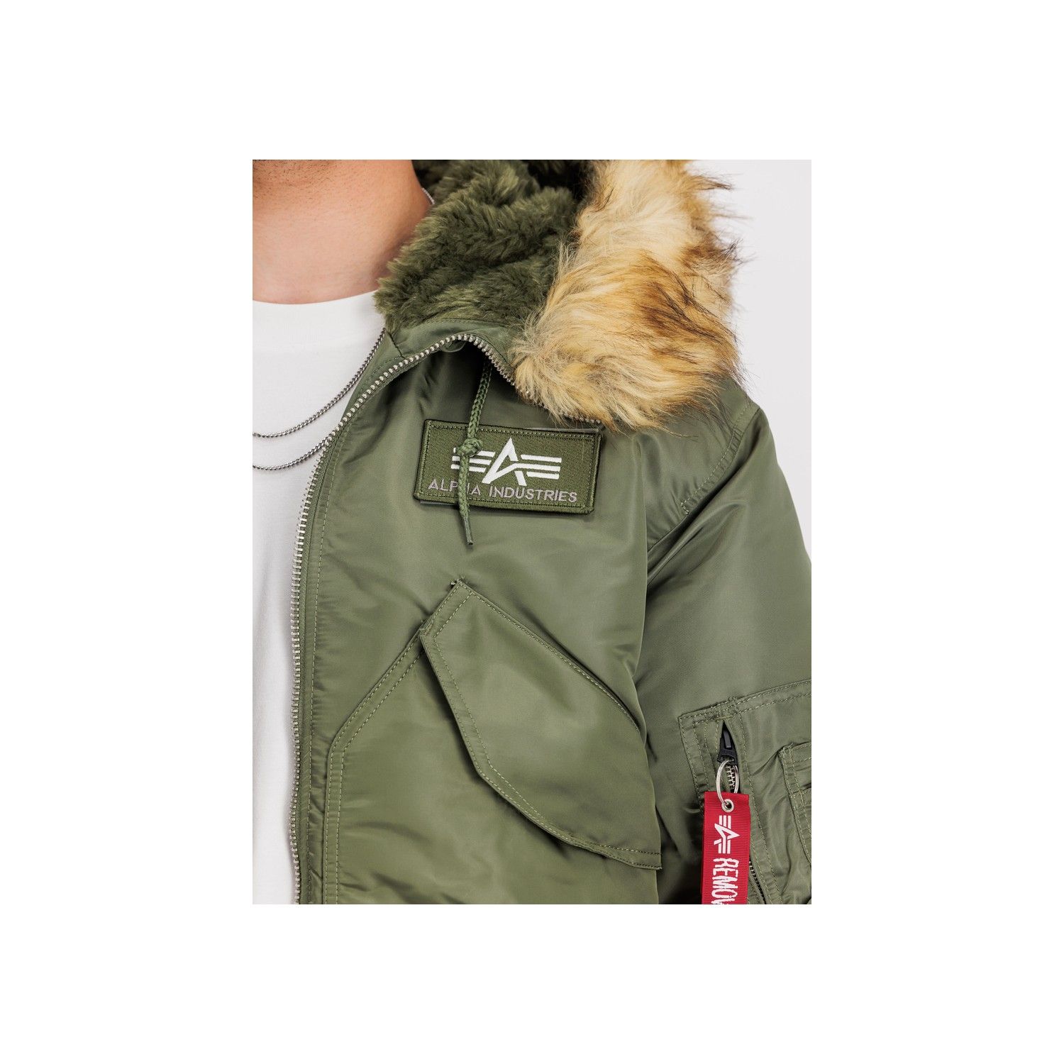 Alpha Industries 45P Hooded 144103-01 - obrazek 3