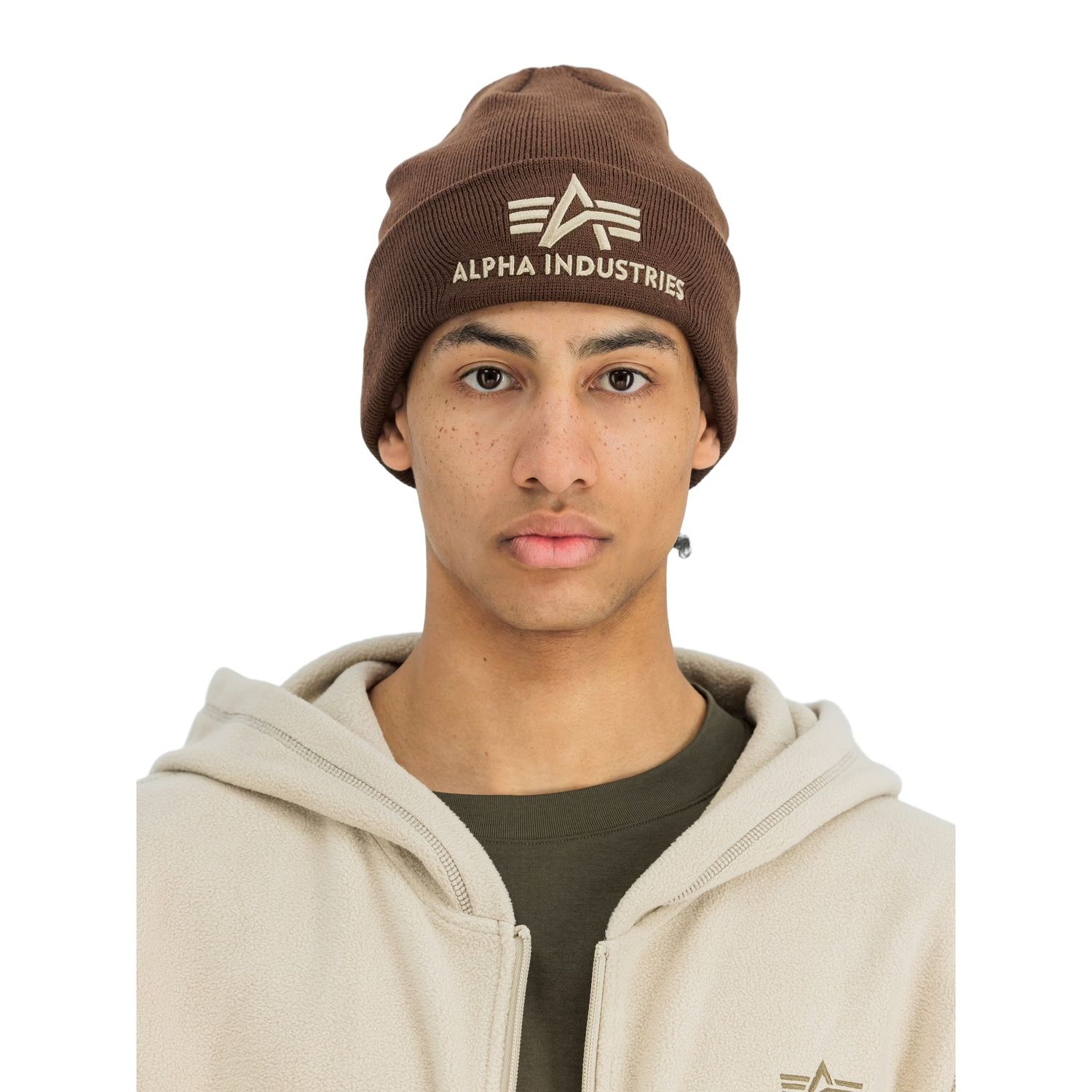 Alpha Industries 3D Beanie 168910-204 NS - obrazek 3