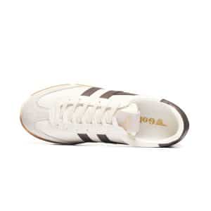 Gola Men's Cyclone Leather Trainer CMB743AT
